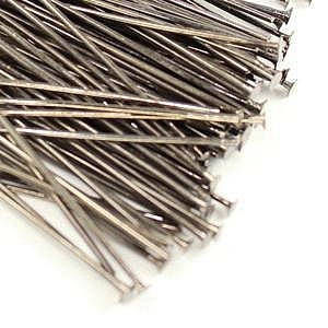 3cm-Head Pins-Dark Silver Finished (100pcs)